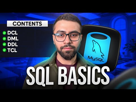 SQL Basics Made Easy: DDL, DML, DCL & TCL Explained in 10 Minutes! 🔥 (Beginner's Guide)