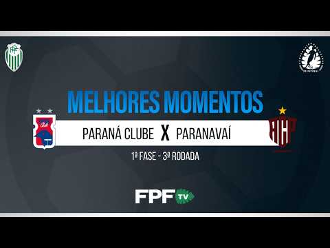 Paraná 1 X 0 Paranavaí  - Segundona 2026 - Rodada 3