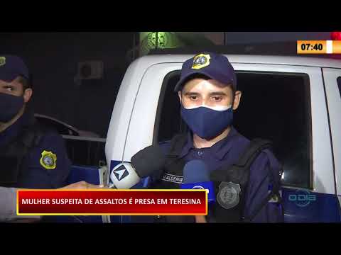 Mulher suspeita de praticar vários assaltos é presa na Central de Flagrantes 09 10 2020