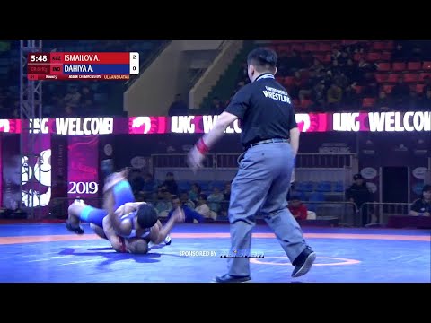 Round 5 GR - 67 kg: A. ISMAILOV (KGZ) v. A. DAHIYA (IND)