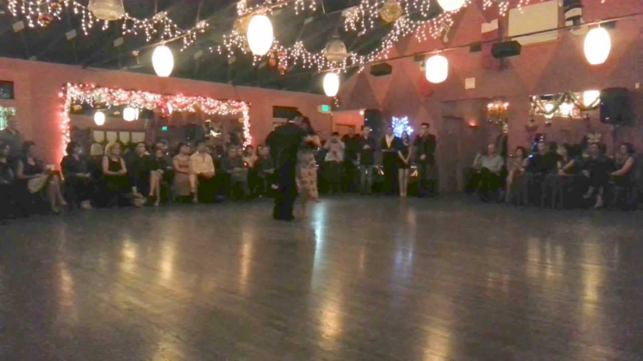 Brian Nguyen and Yuliana Basmajyan at LA Dance Experience - Invierno