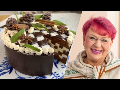 🍰 Šachovnicový dort ♟️ #MirkaStudio