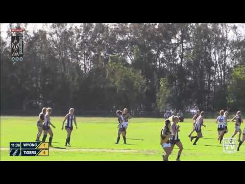2017 BDAFL Round 1 GE Women's - Wyong Lakes v Gosford Tigers