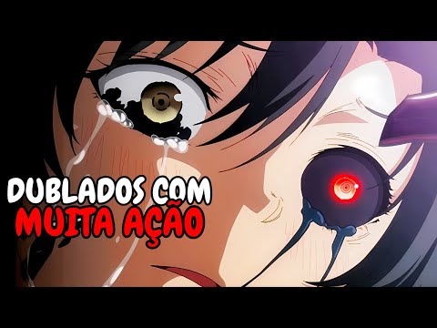 TOP 10 ANIMES DUBLADOS COM MUITA AÇÃO! CONHECE TODOS?