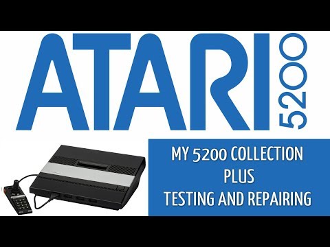 My Atari 5200 Collection - Plus Testing and Repairing