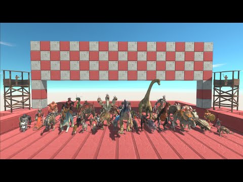 Tower Defense Survival Speed Race - Animal Revolt Battle Simulator