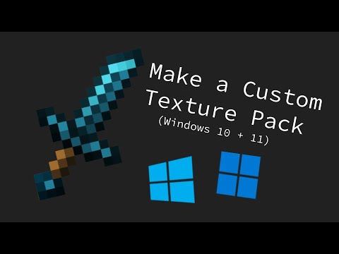 How to Make a Custom Minecraft Texture Pack (Java, Windows 10/11)