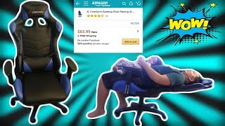 UNBOXING THE CHEAPEST GAMING CHAIR ONLY $84!!! JL COMFURNI RACING STYLE REVIEW (VLOG)