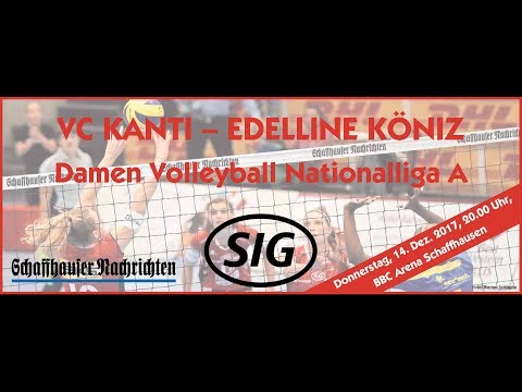 Volleyball  VC Kanti Schaffhausen - Köniz 3:0 (25:12, 25:23, 25:13)