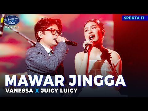 VANESSA X JUICY LUICY - MAWAR JINGGA - SPEKTAKULER SHOW 11 - Indonesian Idol 2025