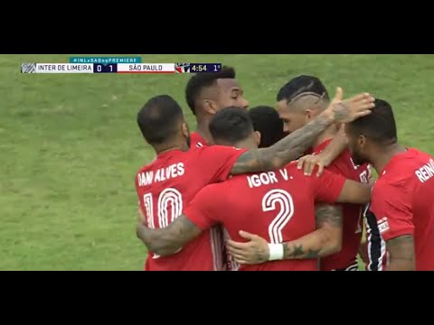 gol sao paulo 1x0 inter limeira