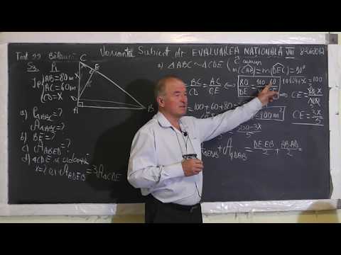 2/3 1539 Clasa 8 Varianta Evaluarea Nationala: Proprietatile modulului Functii trigonometrice etc