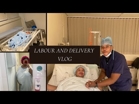 Labour and Delivery Vlog | C section |South African Couple