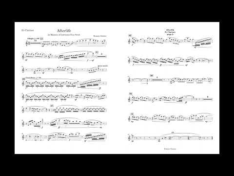 Afterlife (E flat Clarinet part) by Rossano Galante