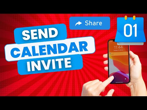 How to Send a Calendar Invite on iPhone