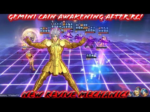 Saint Seiya: Awakening (KOTZ) - Gemini Cain Awakened After Repair Cloth! New Revive Mechanic!