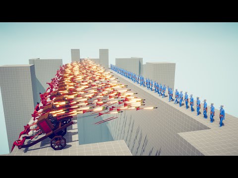 26x HWACHA vs 50x EVERY RANGED UNITS - Totally Accurate Battle Simulator