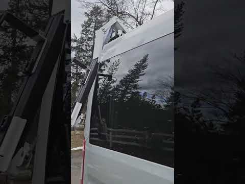 ladder rack after I adjusted it