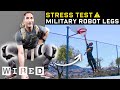 Stress Testing Real-Life Robot Legs | WIRED