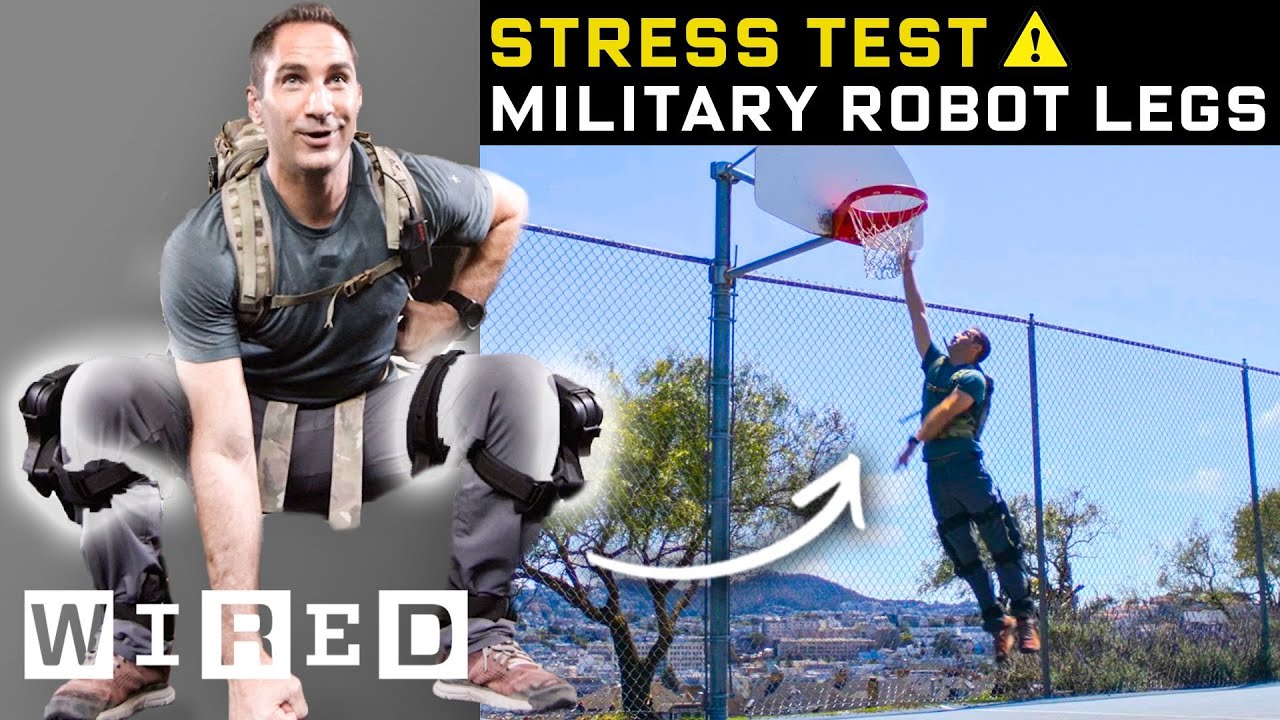 Stress Testing Real-Life Robot Legs | WIRED
