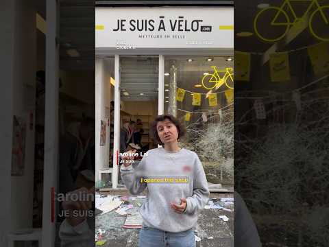 French shopkeeper pleads for help after looting