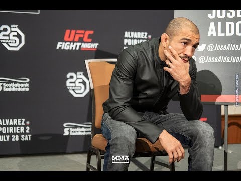 UFC on FOX 30: Jose Aldo Hopes Max Holloway Will Fight Again - MMA Fighting