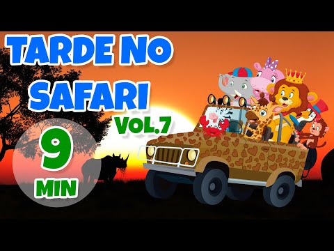 Tarde no Safari Vol. 7 - Giramille 13 min | Desenho Animado Musical