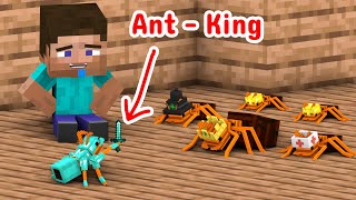 Monster School : The King Of Ants - Minecraft Animation