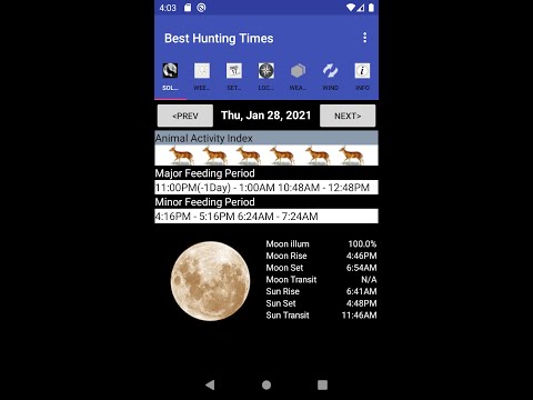 Best Hunting Times Video