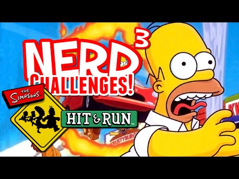 Nerd³ Challenges! The Simpsons: Hit & Run - FINISH IT!