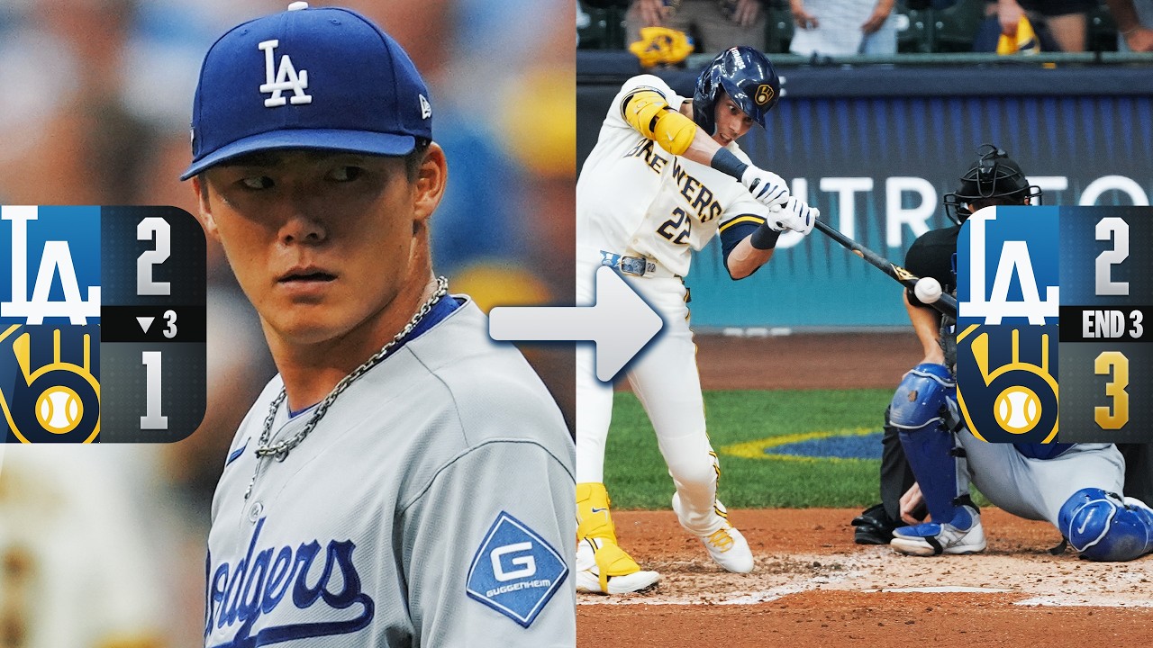 FULL 3rd INNING: Brewers battle back vs. Yoshinobu Yamamoto! | MLB Highlights
