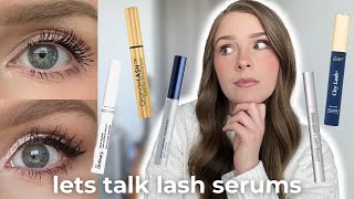 REVIEWING LASH SERUMS | Which ones to pick and which ones to stay away from!