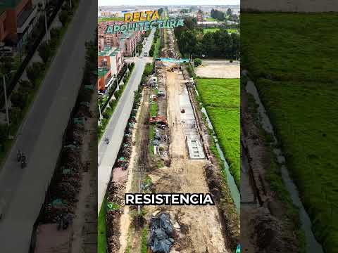 Así Avanza la Primera Estación del Municipio de Madrid Cundinamarca en el Regiotram de Occidente