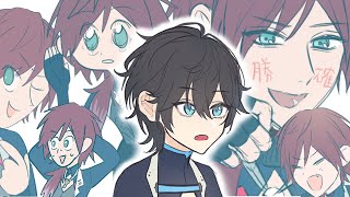 【手描き切り抜き/にじさんじ】マイクラのお誘いで心理戦が始まるスローンズ【ローレン･イロアス/アクシア･クローネ】