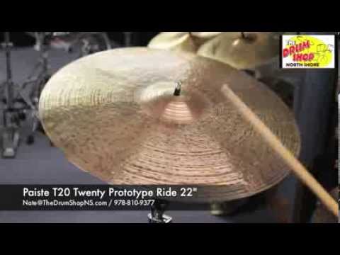 Paiste T20 Twenty Prototype Ride 22" - The Drum Shop North Shore