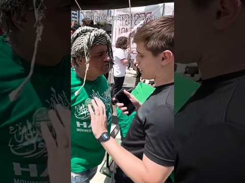 Outrageous! Hamas supporters attack Congressman Lucas Pavanato!! #israel #nikolasferreira #bolsonaro
