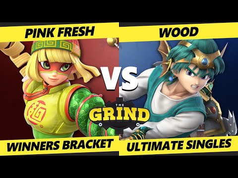 The Grind 150 Winners Quarters - Pink Fresh (Min Min) Vs. WOOD (Hero, Ridley) Smash Ultimate - SSBU