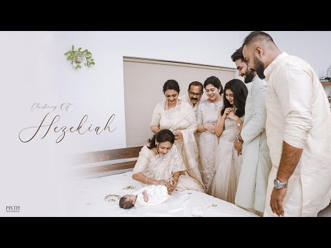Christening Story Of Hezekiah Ian Joseph /  Baptism Highlights / Pixtiy Photography / Kerala