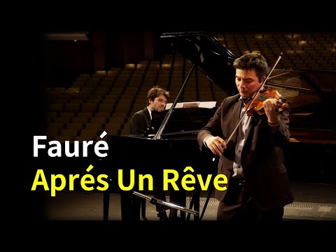 Fauré - Aprés Un Rêve (After A Dream)｜3 Songs, Op.7 No.1 | Violin and Piano | Free Sheet Music