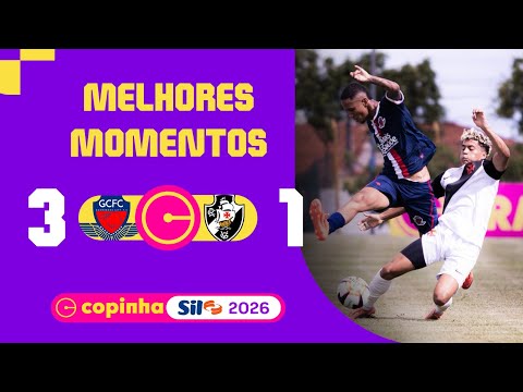 GUANABARA CITY 3 X 1 VASCO | MELHORES MOMENTOS | 2ª RODADA | COPINHA SIL 2026