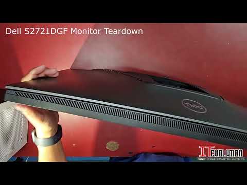 Dell S2721DGF Monitor Teardown