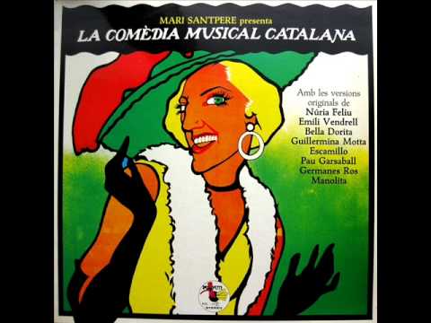 Diversos Artistes - Mari Santpere Presenta La Comèdia Musical Catalana - LP 1979