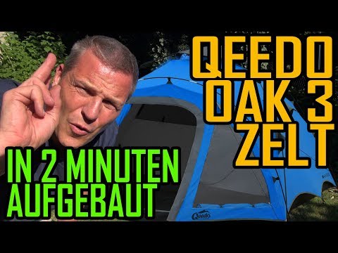 Qeedo Quick Oak 3 Tent - Quick setup, plenty of space - Airsoft event