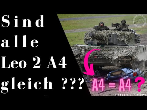 Sind alle Leopard 2 A4 gleich? Ein kurzer Blick auf einen gewichtigen Unterschied