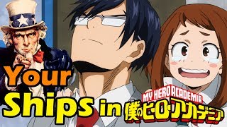 Your Ships in My Hero Academia