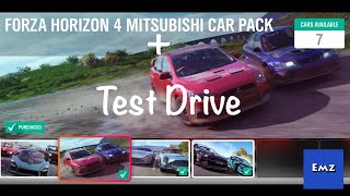 Forza Horizon 4 - Mitsubishi Car Pack + Test Drive