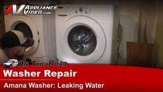 Amana Washer Repair: Leaking Water - Bellow