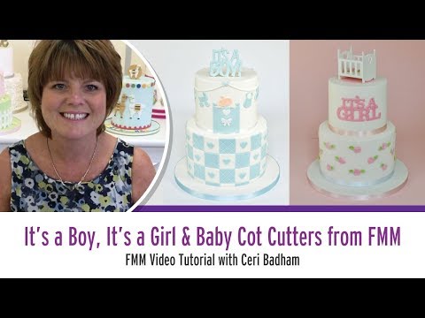 IT'S A GIRL - Curved Words icing cutter set IT'S A GIRL - Curved Words icing cutter set