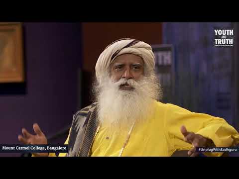 How can we be sure of making right decision - Sadhguru | Mount Carmel College  | Spirtual talk