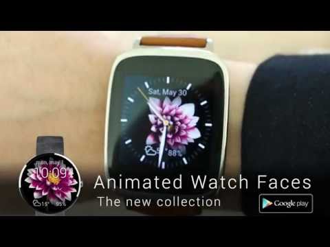 Animated watch faces Video